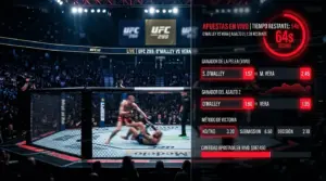 Apuestas UFC en Directo | Mercados Live y Timing entre Asaltos